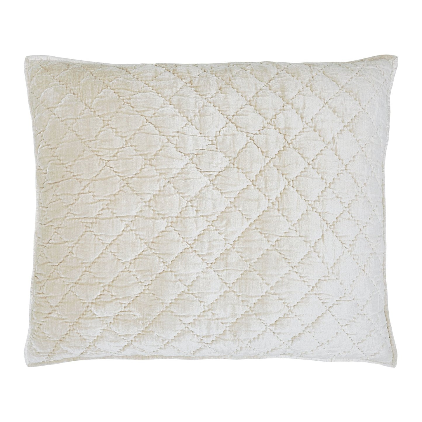 Clermont Diamond Velvet Quilt Sham - Clearance