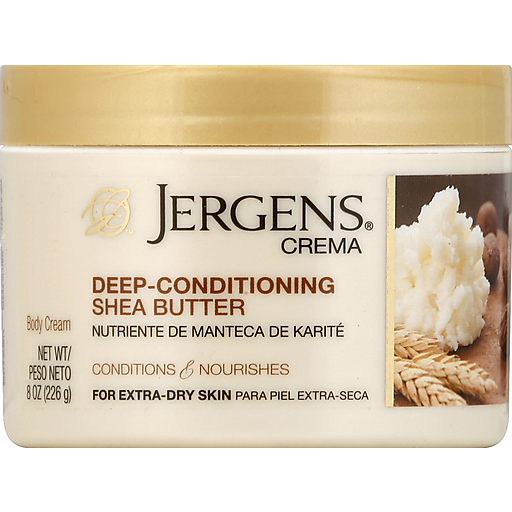 Jergens Crema Body Cream Deep-Conditioning Shea Butter