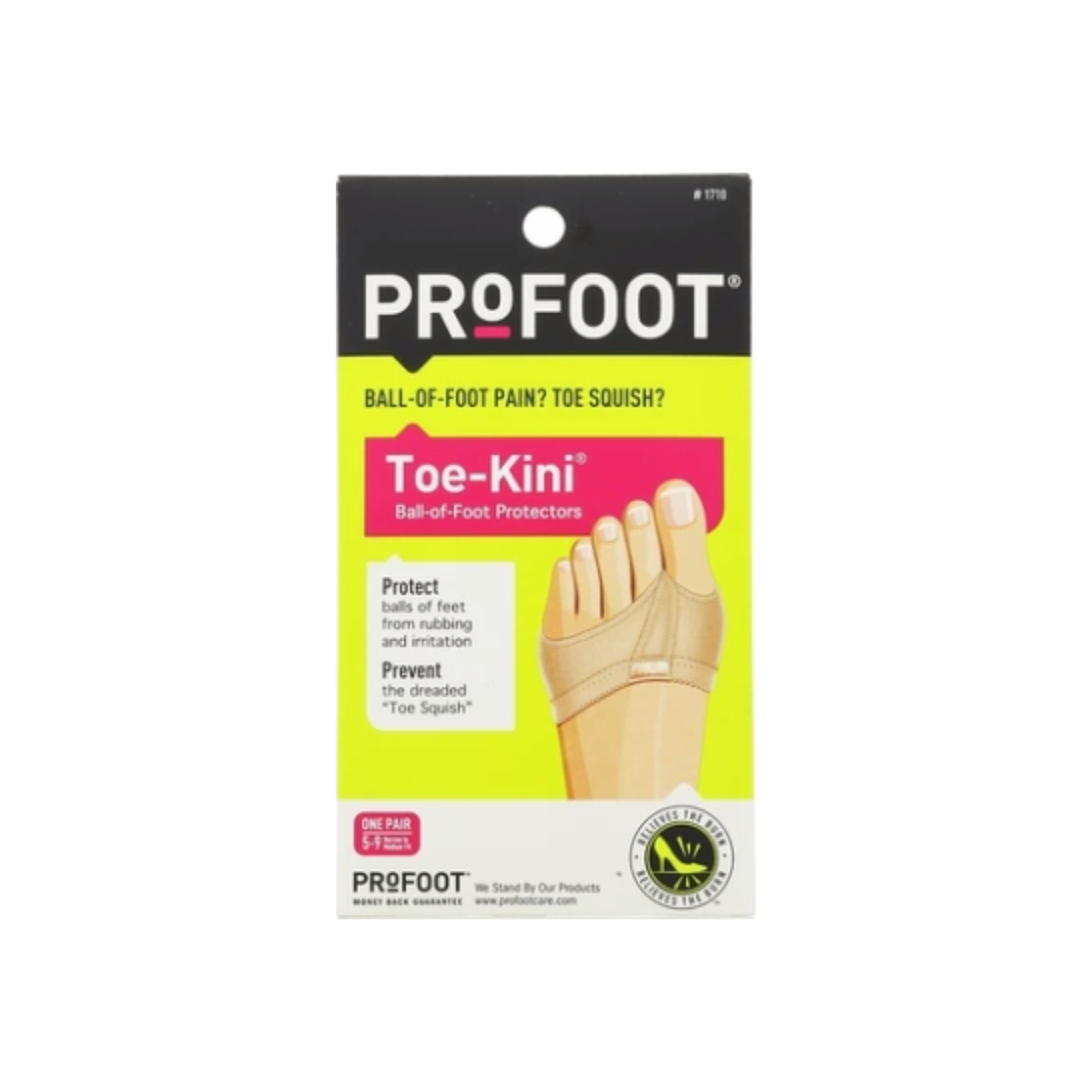ProFoot Toe Kini Ball Of Protectors - 1 Pair