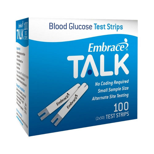 Embrace Talk Meter Strips, Box Of 1
