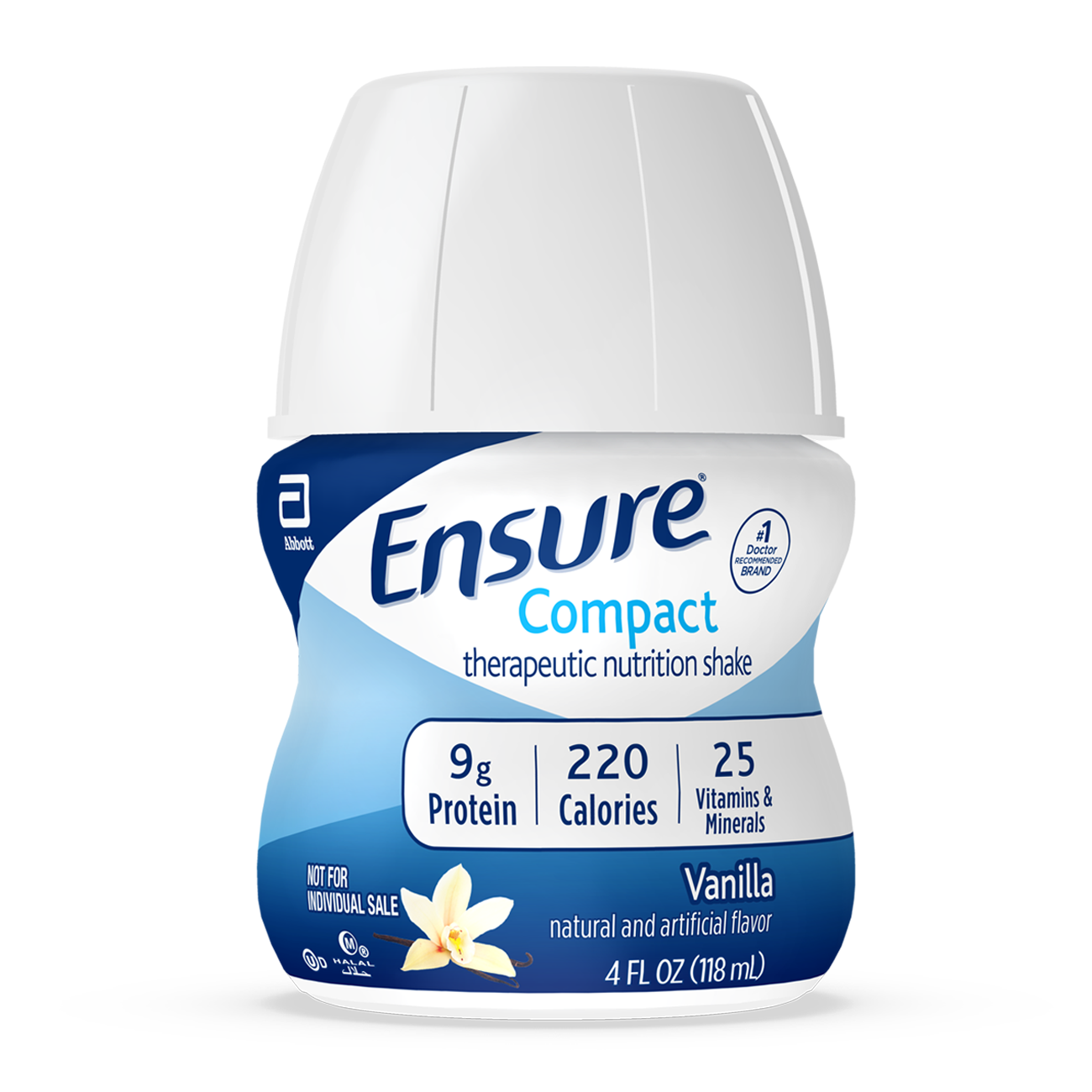 Ensure Compact Therapeutic Nutrition Shake Vanilla Ready-to-Drink 4 Fl Oz Bottle