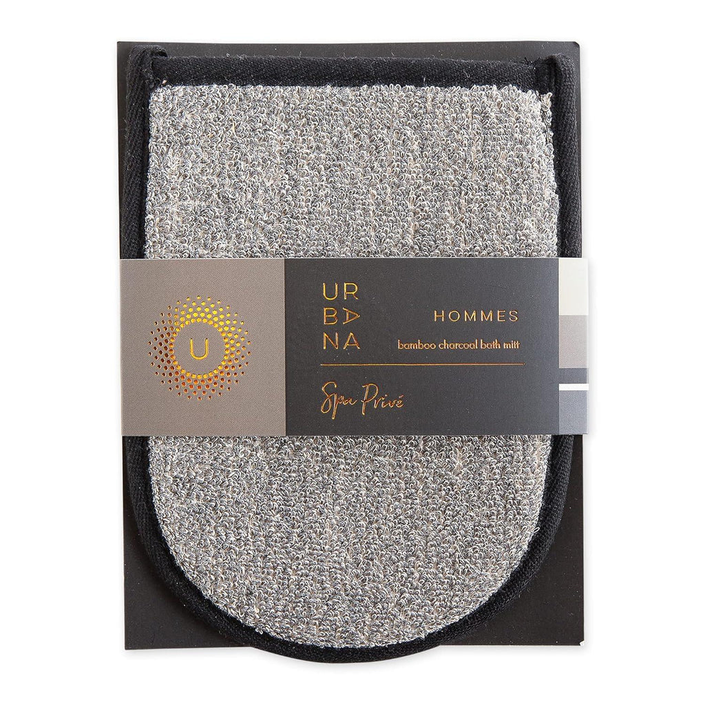 Pré de Provence Spa Prive Men's Bamboo Charcoal Collection, Bath Mitt