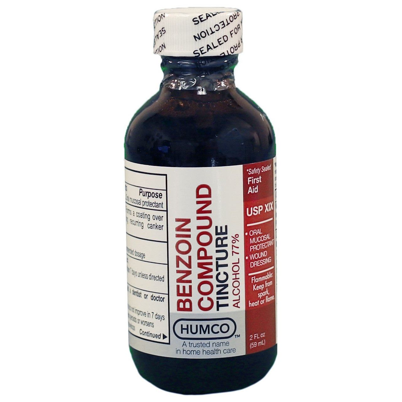 Humco 24392001 Benzoin Compound Tincture, USP, 2 Oz