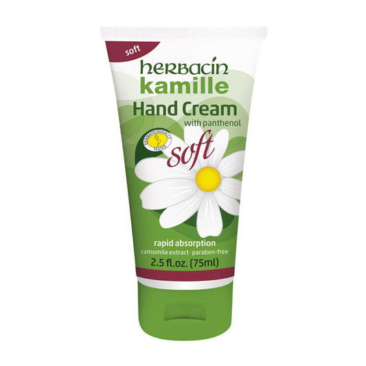 Herbacin Kamille Hand Cream Soft Tube - 2.5oz