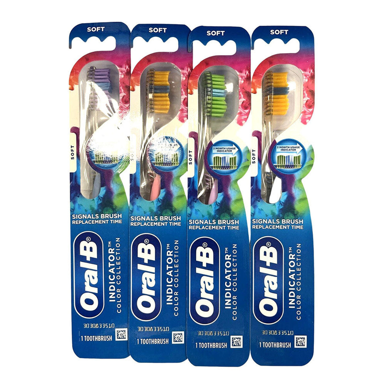 Oral-B Indicator Contour Clean Soft Toothbrush, Blue
