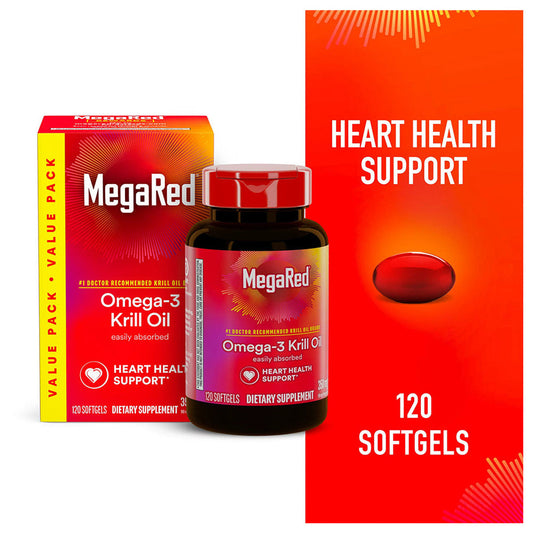 MegaRed Schiff Superior Omega 3 Krill Oil 350 Mg Softgels