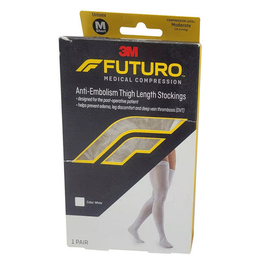 3M Anti-Embolism Thigh High Length Stockings, M, Short