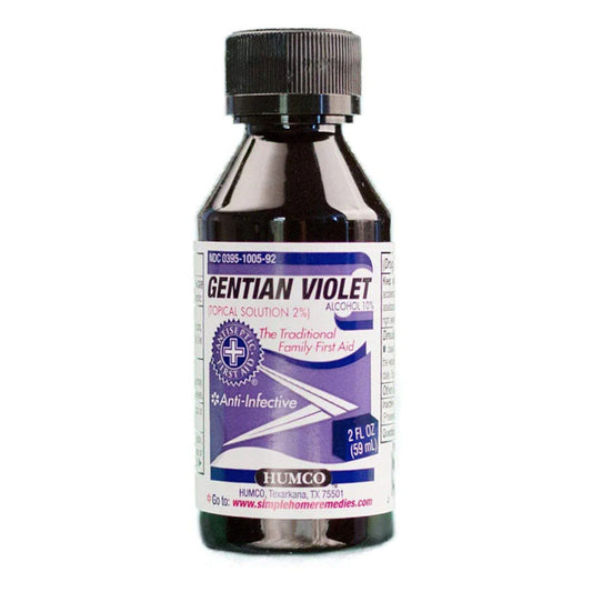 Humco Gentian Violet Topical Solution 2% 2 Oz