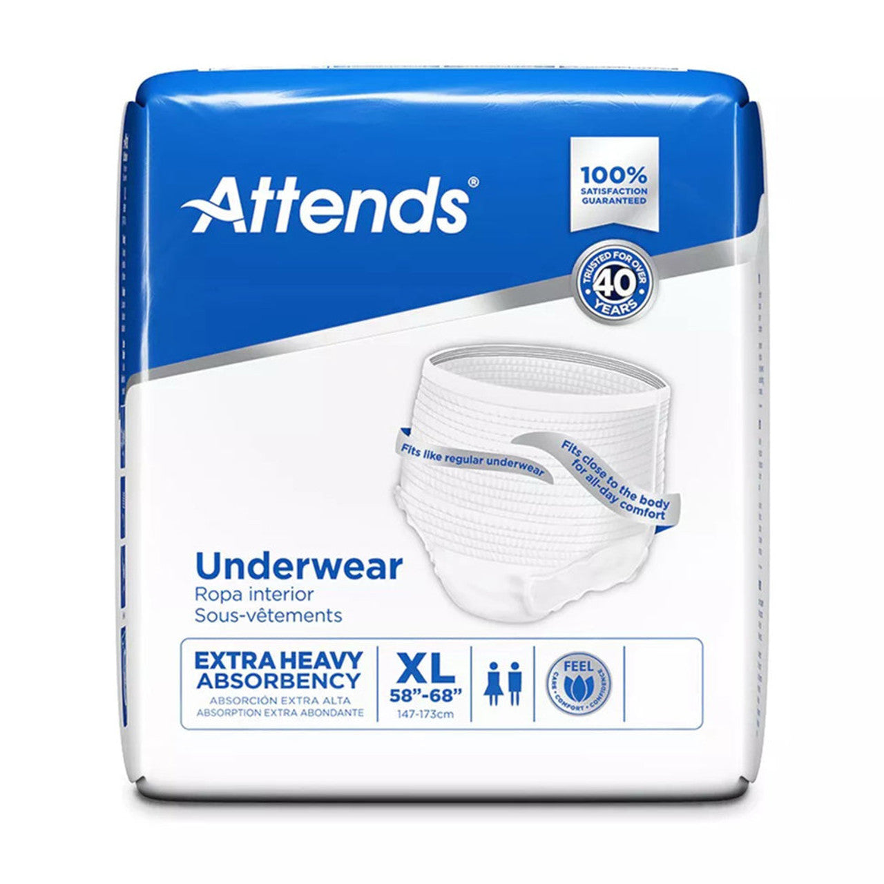 Attends Regular Absorbency Underwear