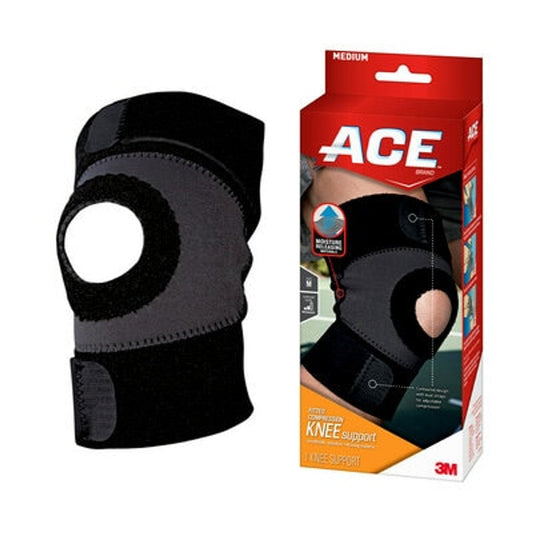 Ace Moisture Control Knee Support 209602, Medium
