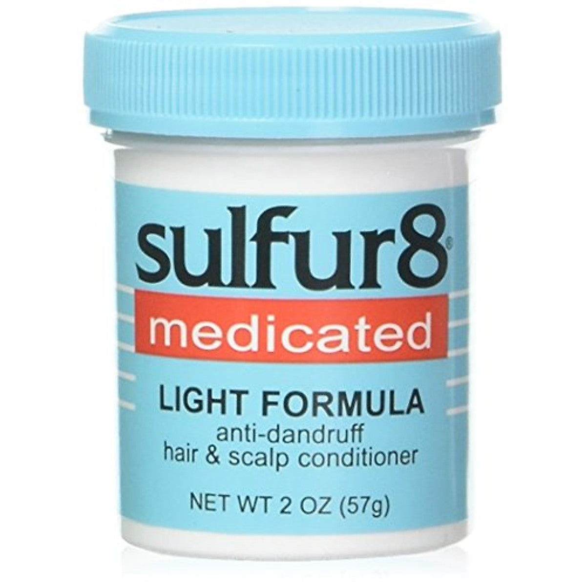 Sulfur8 Medicated Light Formula Anti-Dandruff Hair & Scalp Conditioner, 2 Ounce