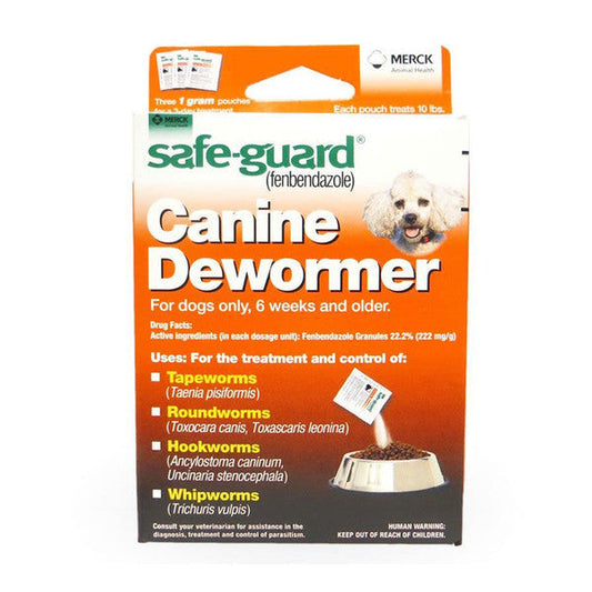 Merck Safeguard Canine Dewormer 1gm
