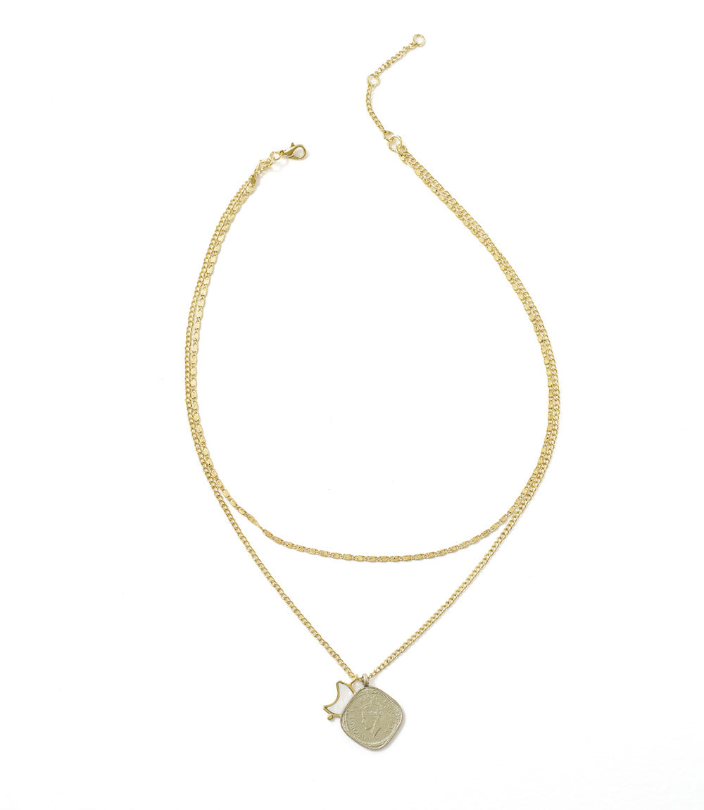 Sikka Coin Pendant Necklace - Osadia Concept Store