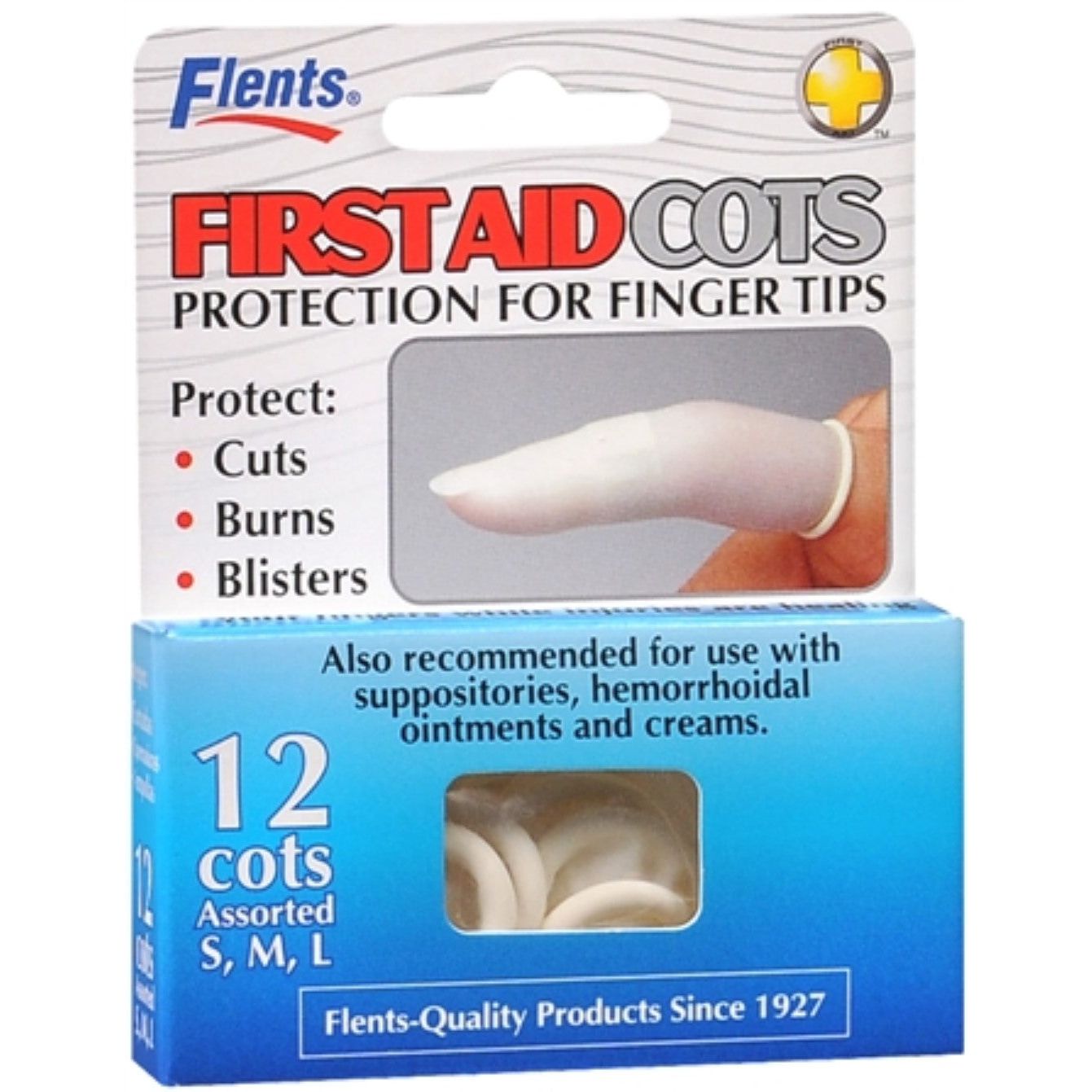 Flent's First Aid Cots - Protection For Finger Tips
