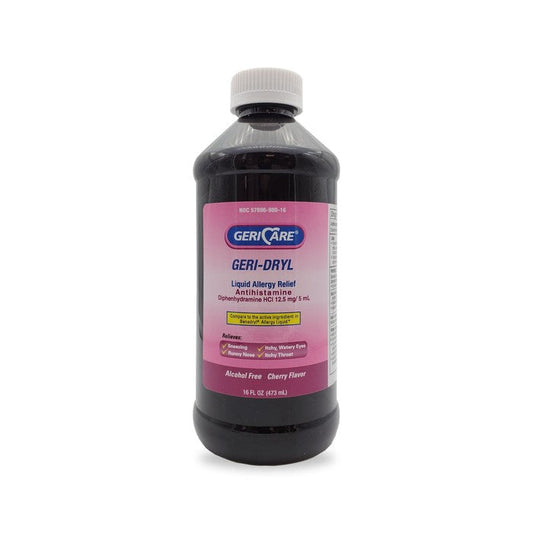 GeriCare Geri-Dryl Diphenhydramine HCI Solution 16 FL OZ