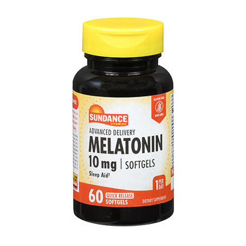 Sundance Vitamins Advanced Delivery Melatonin Quick Release Softgels