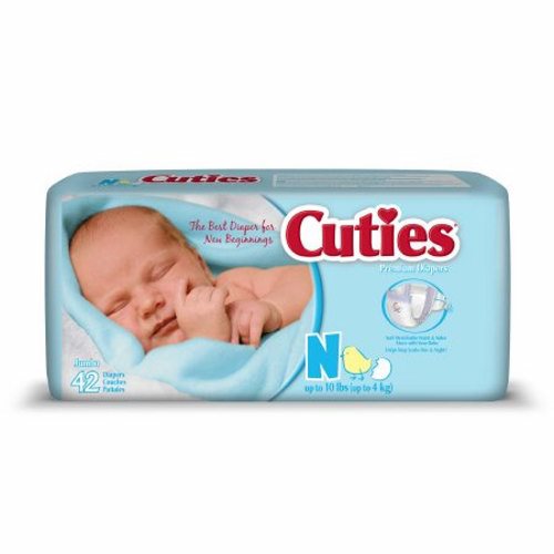 First Quality Unisex Baby Diaper Complete Care Newborn Disposable Heavy Absorbency, Count Of 1