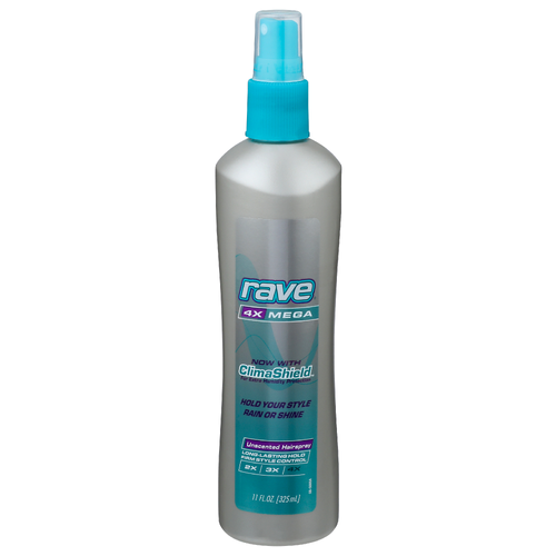 Rave Unscented Hairspray 11 Fl. oz.Spray Bottle