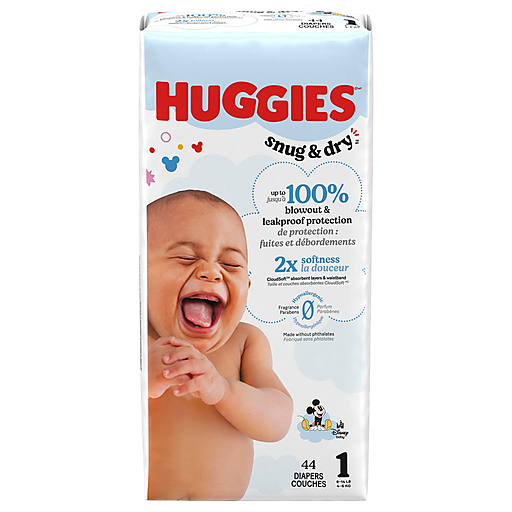 Huggies Diapers, Disney Baby, 1 (8 14 Lb)
