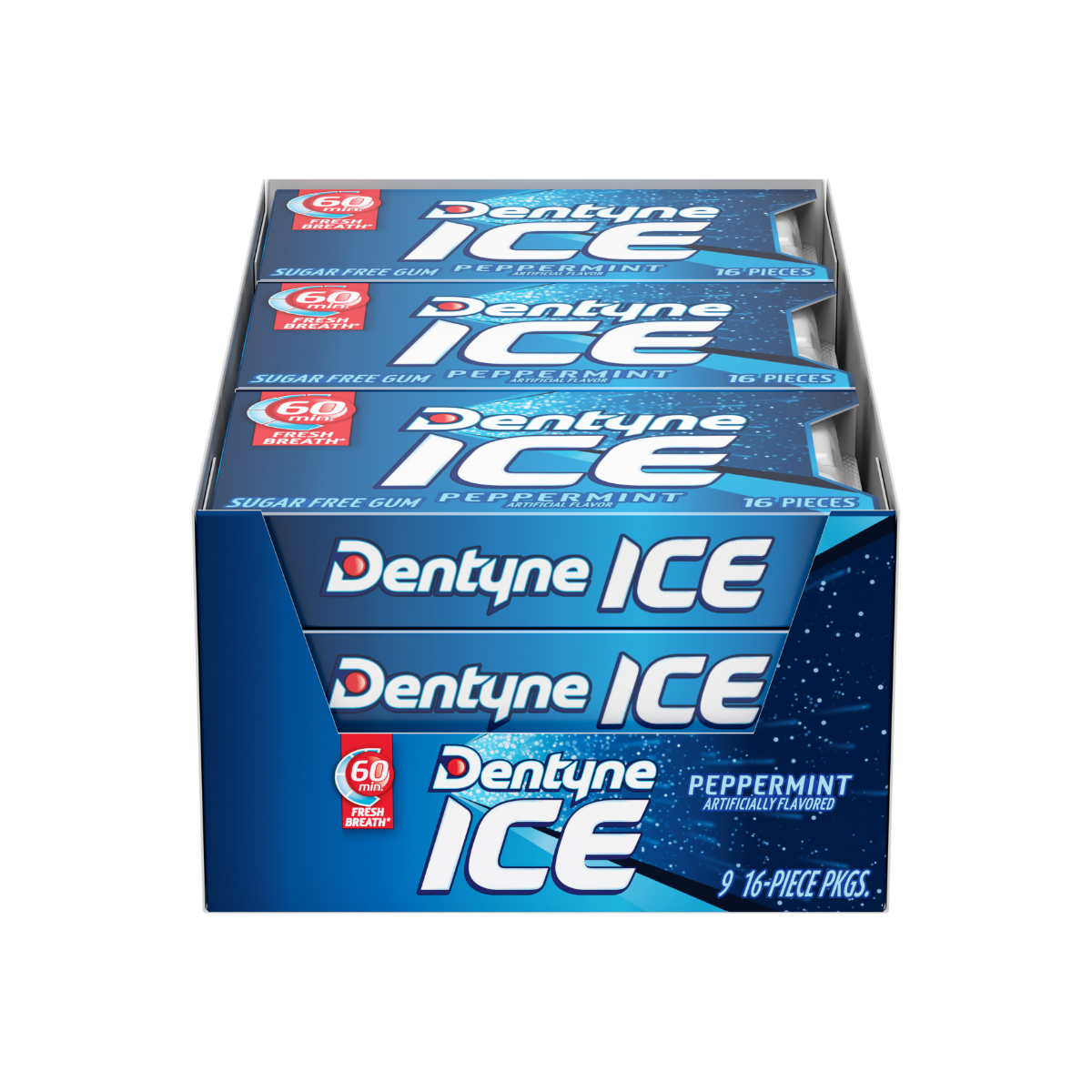Dentyne Gum, Sugar Free, Peppermint