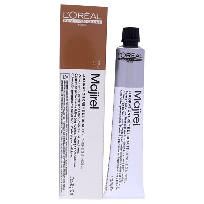 L Oreal Paris Majirel - 6.8-6M By LOreal Professional For Unisex - 1.7 Oz Hair Color