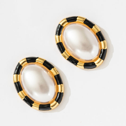 Black Tie Earrings