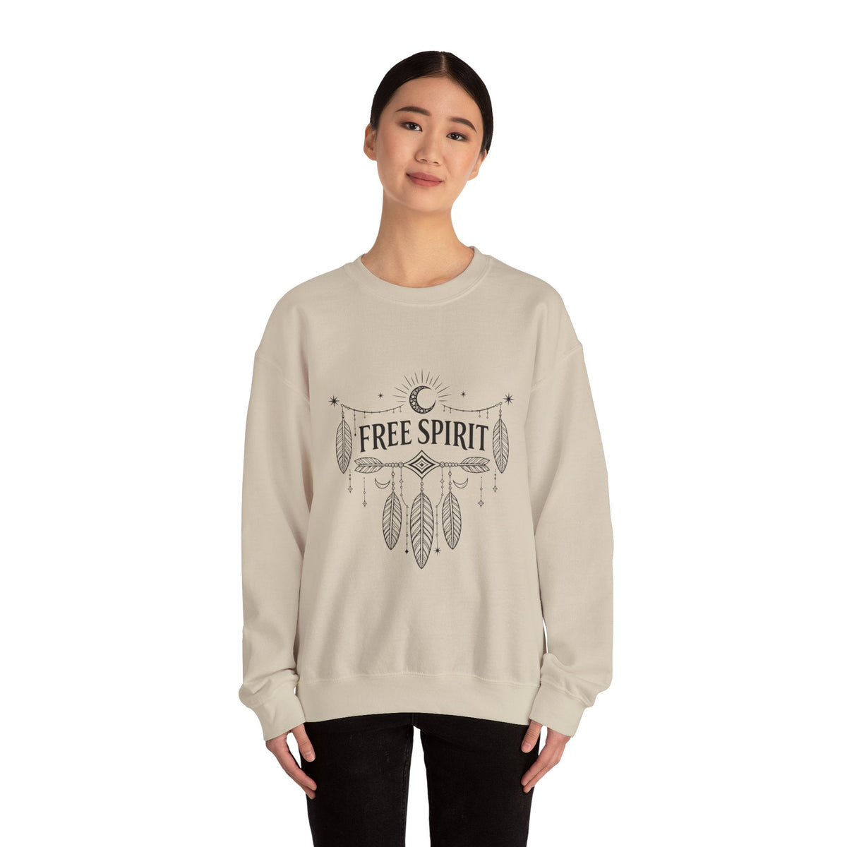 Free Spirit Dreamcatcher Crewneck Sweatshirt