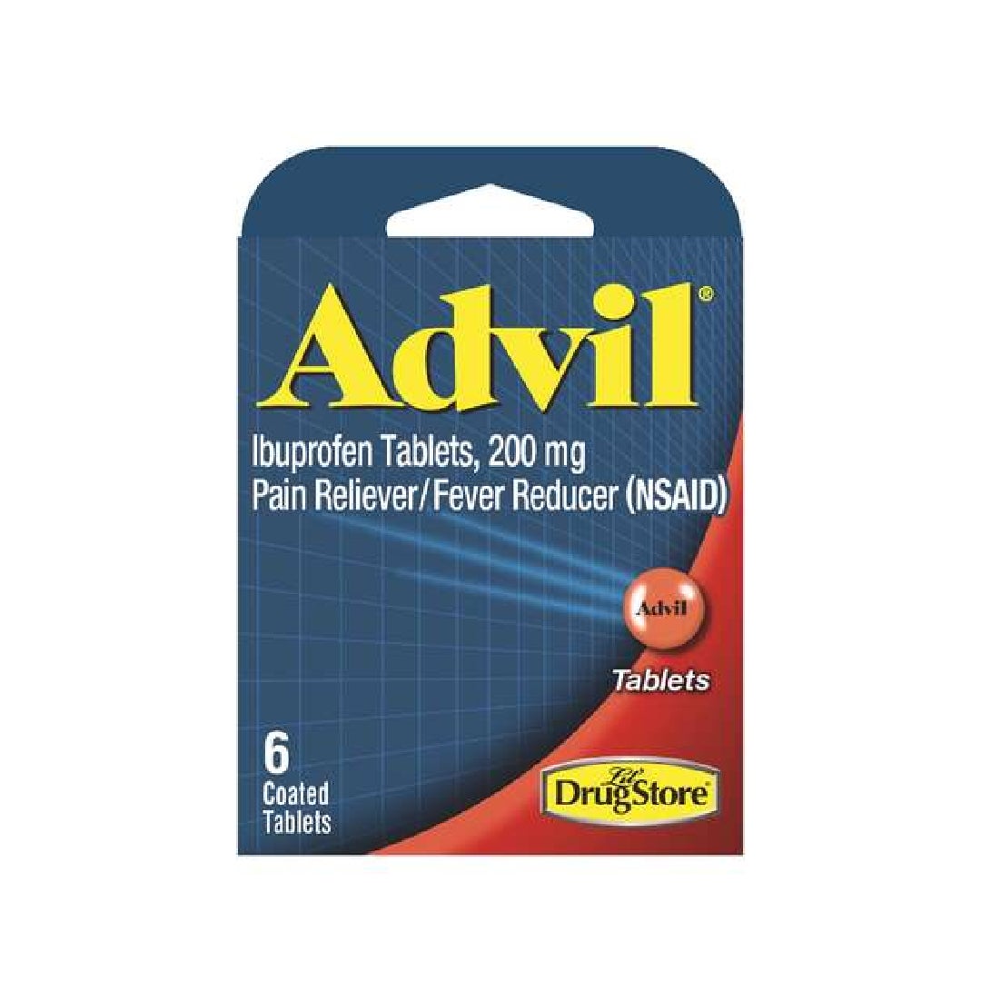 Lil Drug Store Advil 200 Mg Orange Pain Reliever/Fever Reducer