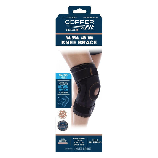 Copper Fit Natural Motion Knee Brace One Size Fits Most