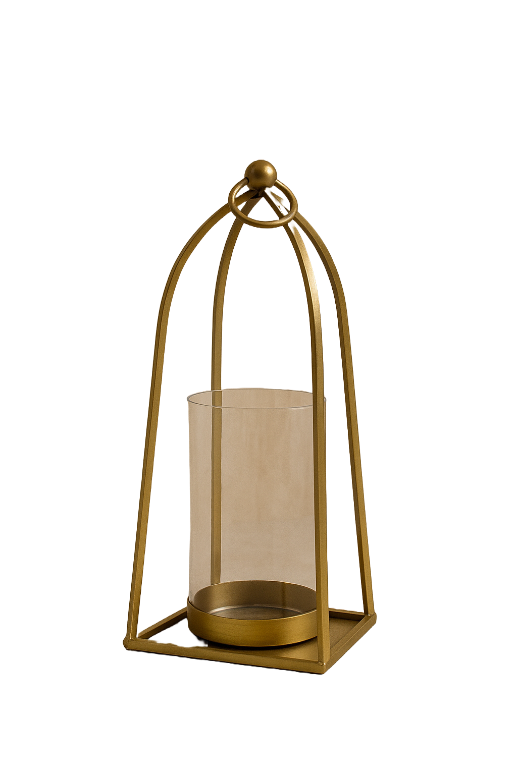 Raíz Studio Arc Brass Hurricane Holder