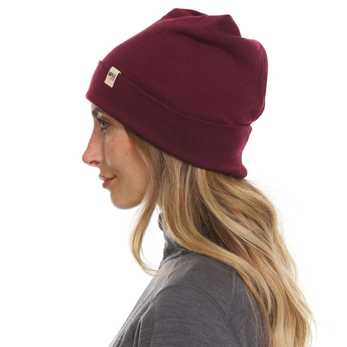 Lightweight Wool Cuff Beanie - 100% Merino Wool - Osadia Concept Store