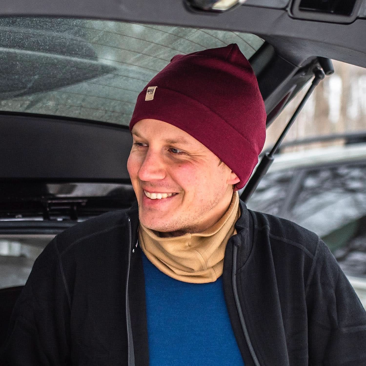 Lightweight Wool Cuff Beanie - 100% Merino Wool - Osadia Concept Store