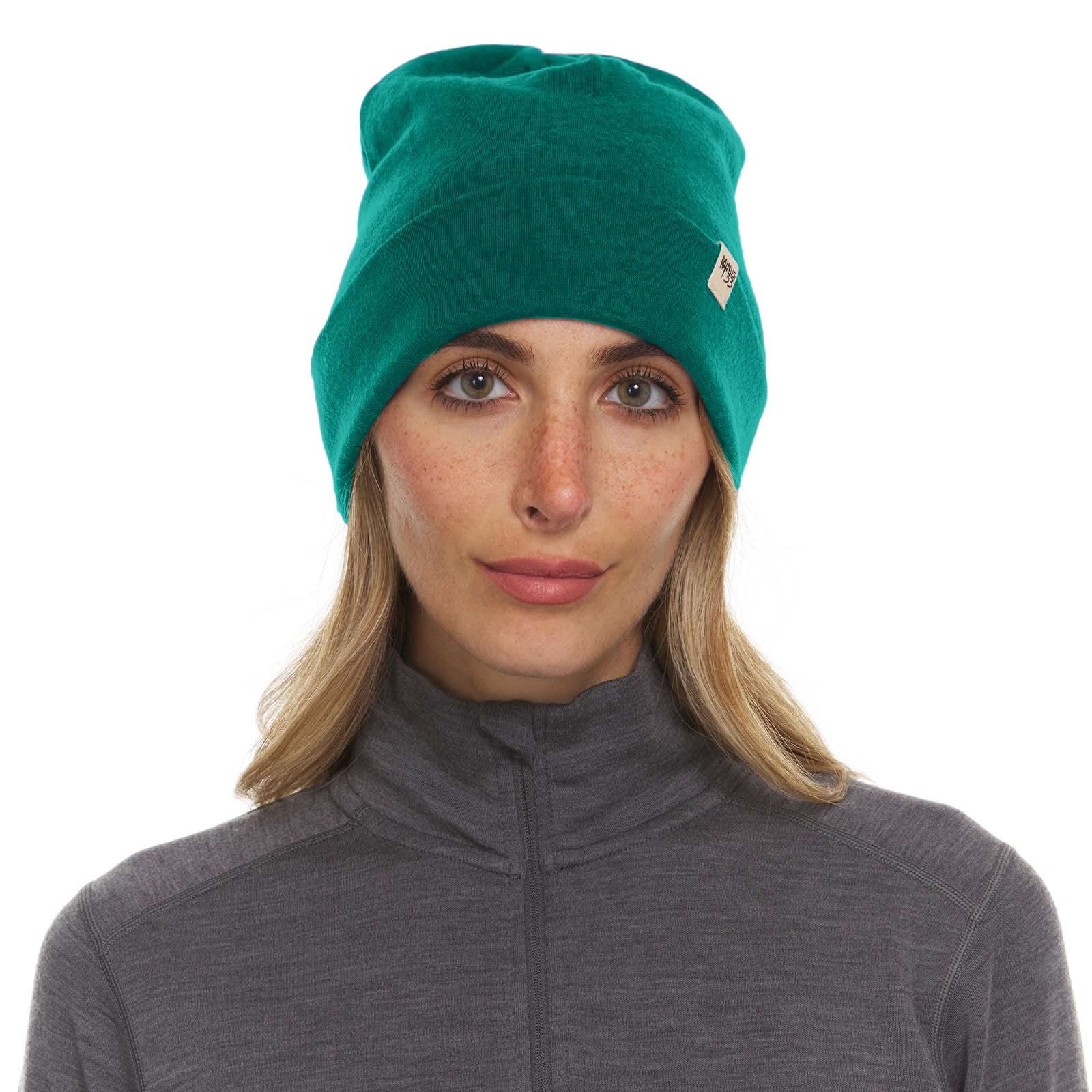 Lightweight Wool Cuff Beanie - 100% Merino Wool - Osadia Concept Store