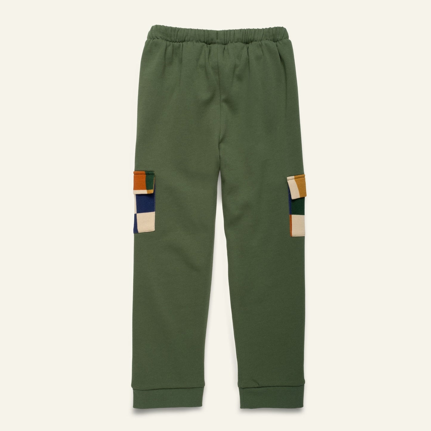 Green Checkered Pocket Jogger