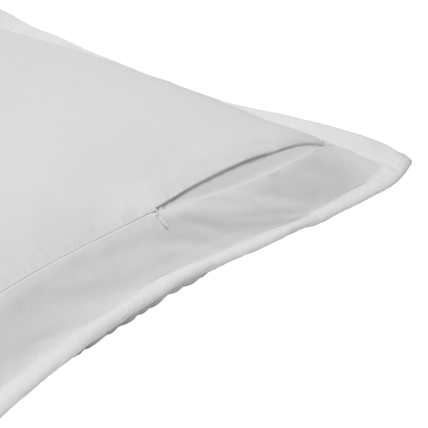 Duke Geometric Cotton Velvet Quilt Sham