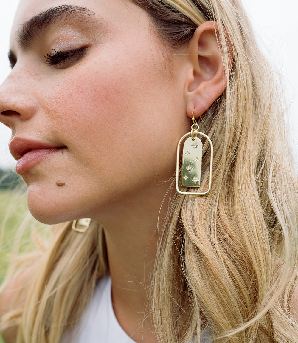 Sitara Starry Archway Earrings - Osadia Concept Store