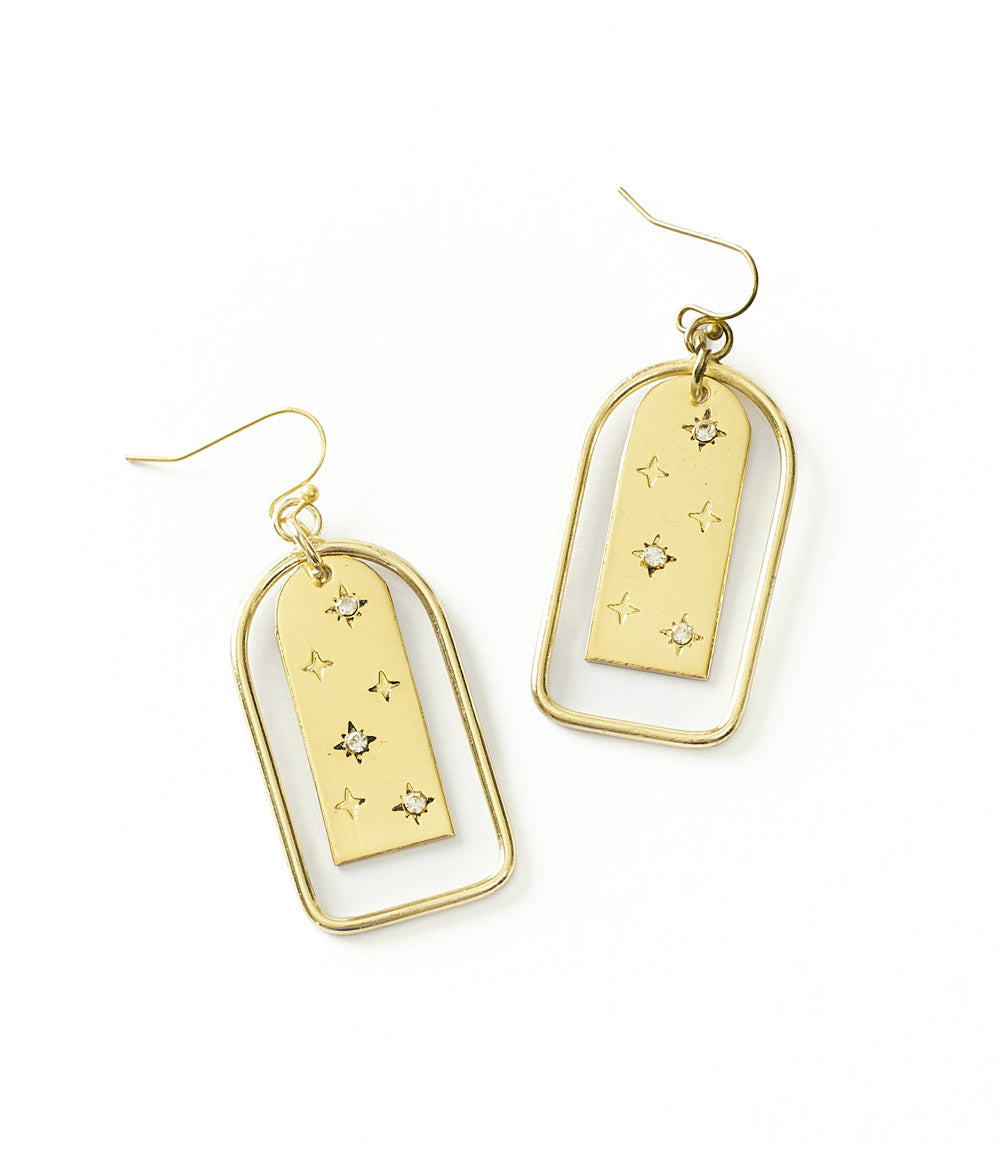 Sitara Starry Archway Earrings - Osadia Concept Store