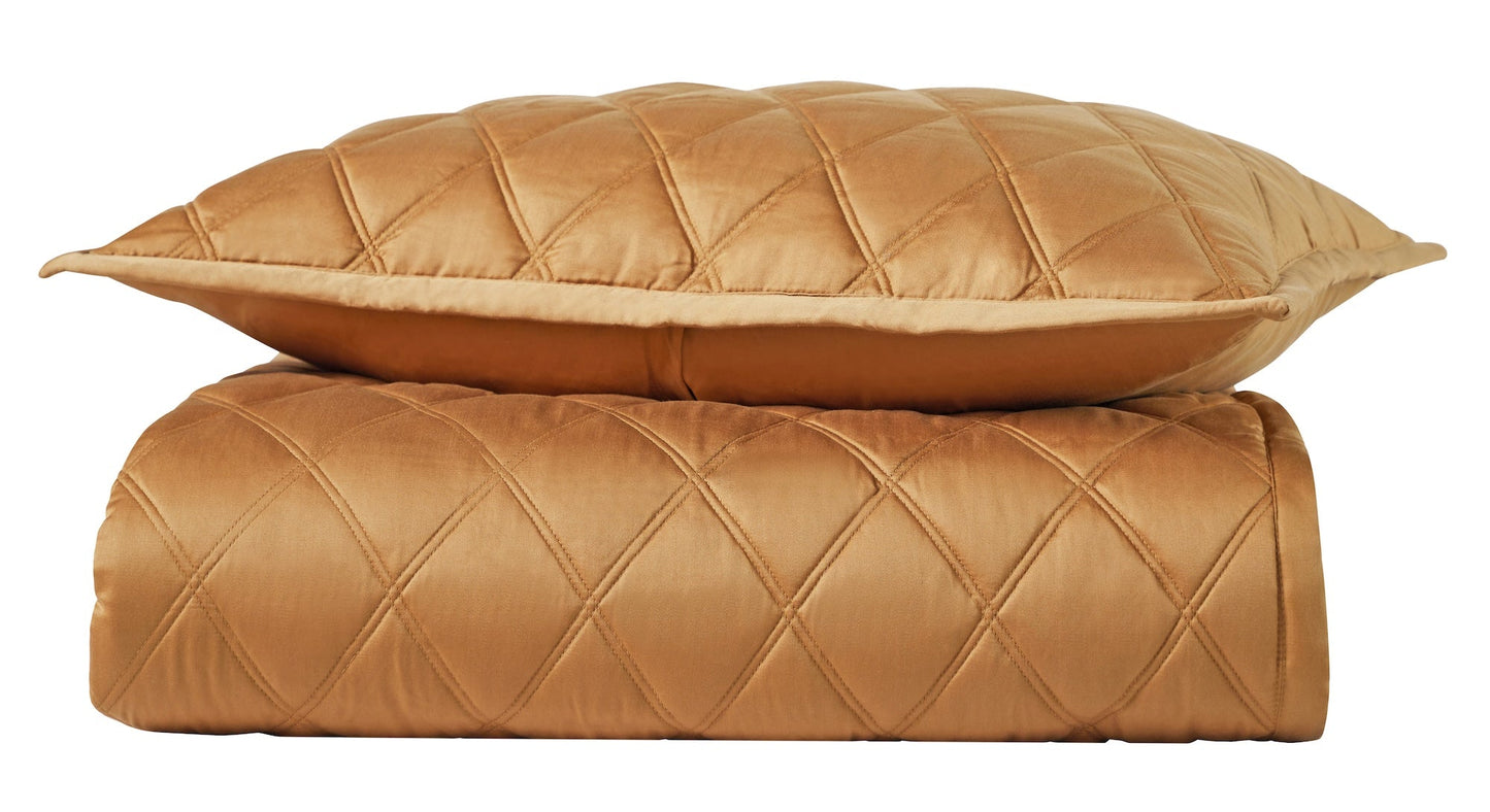 Avalon Lyocell Diamond Quilted Coverlet