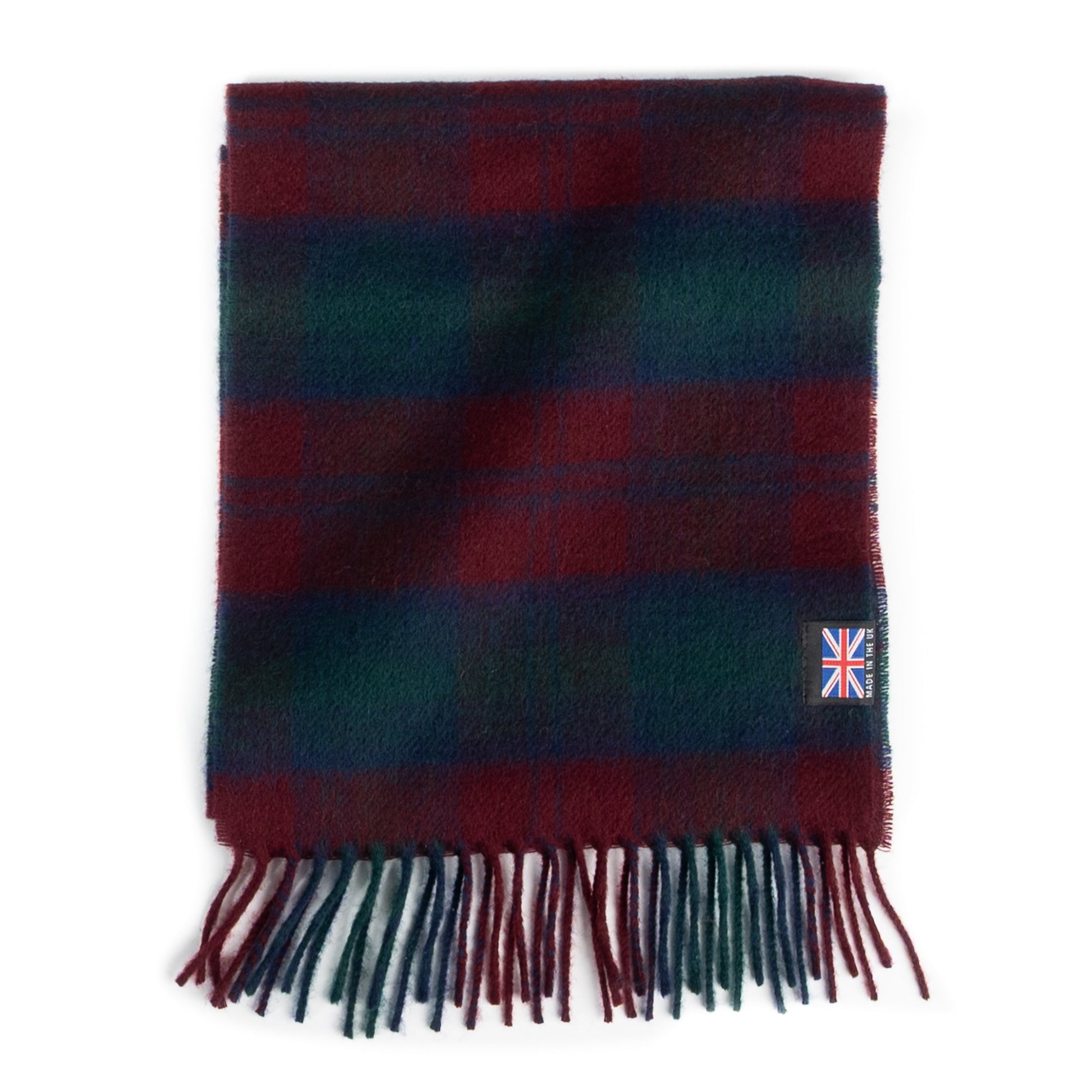 Prince of Scots Merino Lambswool Tartan Scarf (Lindsay) - Osadia Concept Store