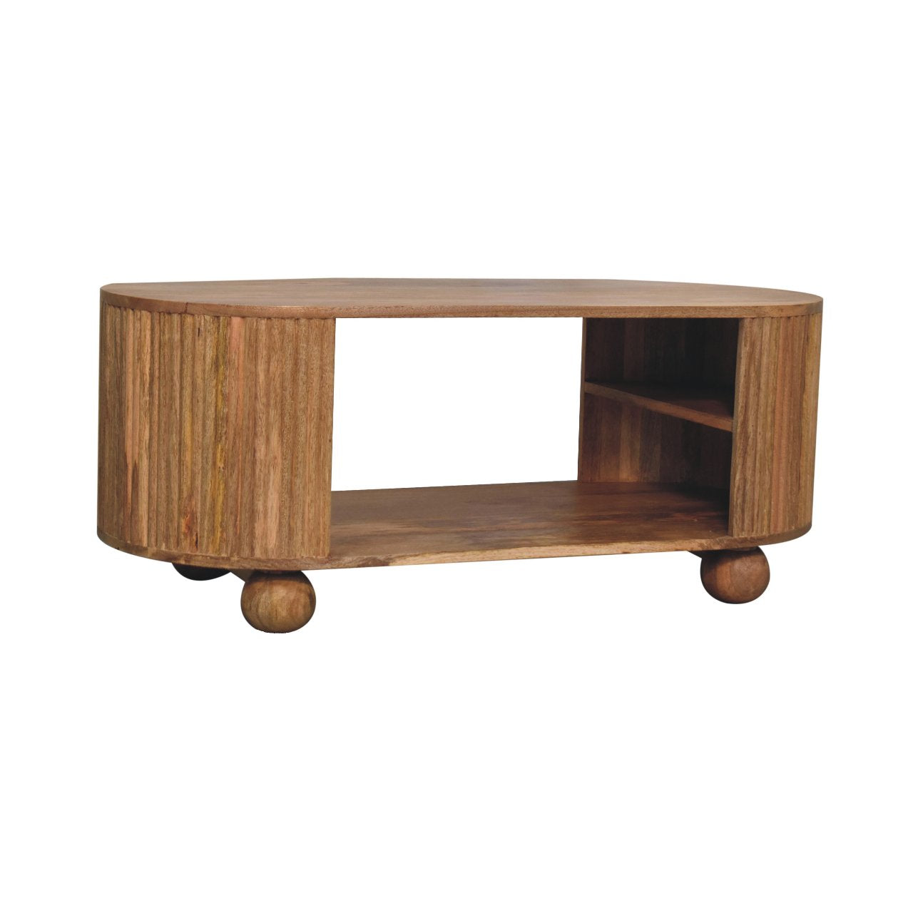 Solid Wood Soba Ball Coffee Table