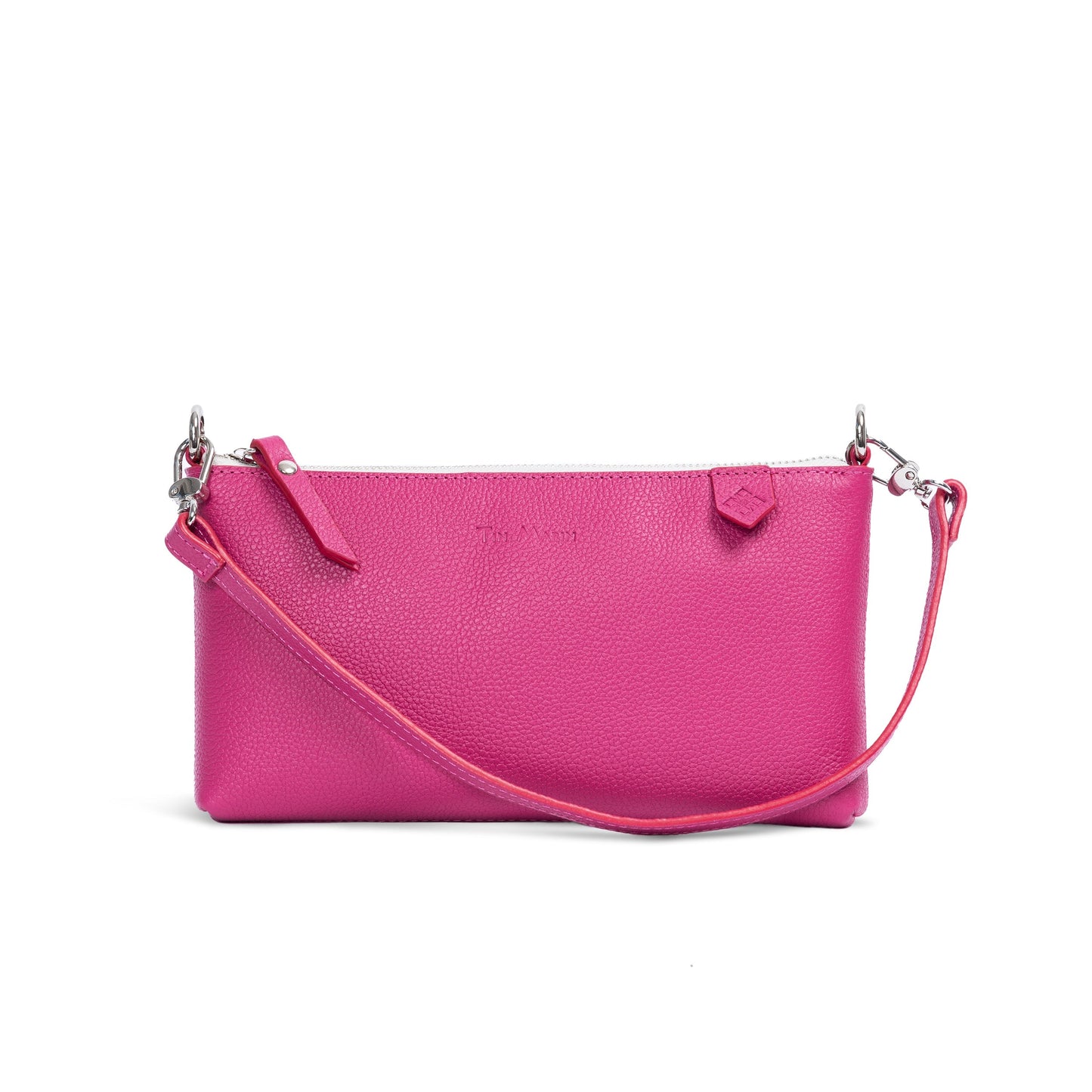 Elia Convertible Leather Bag – Clutch, Shoulder & Crossbody