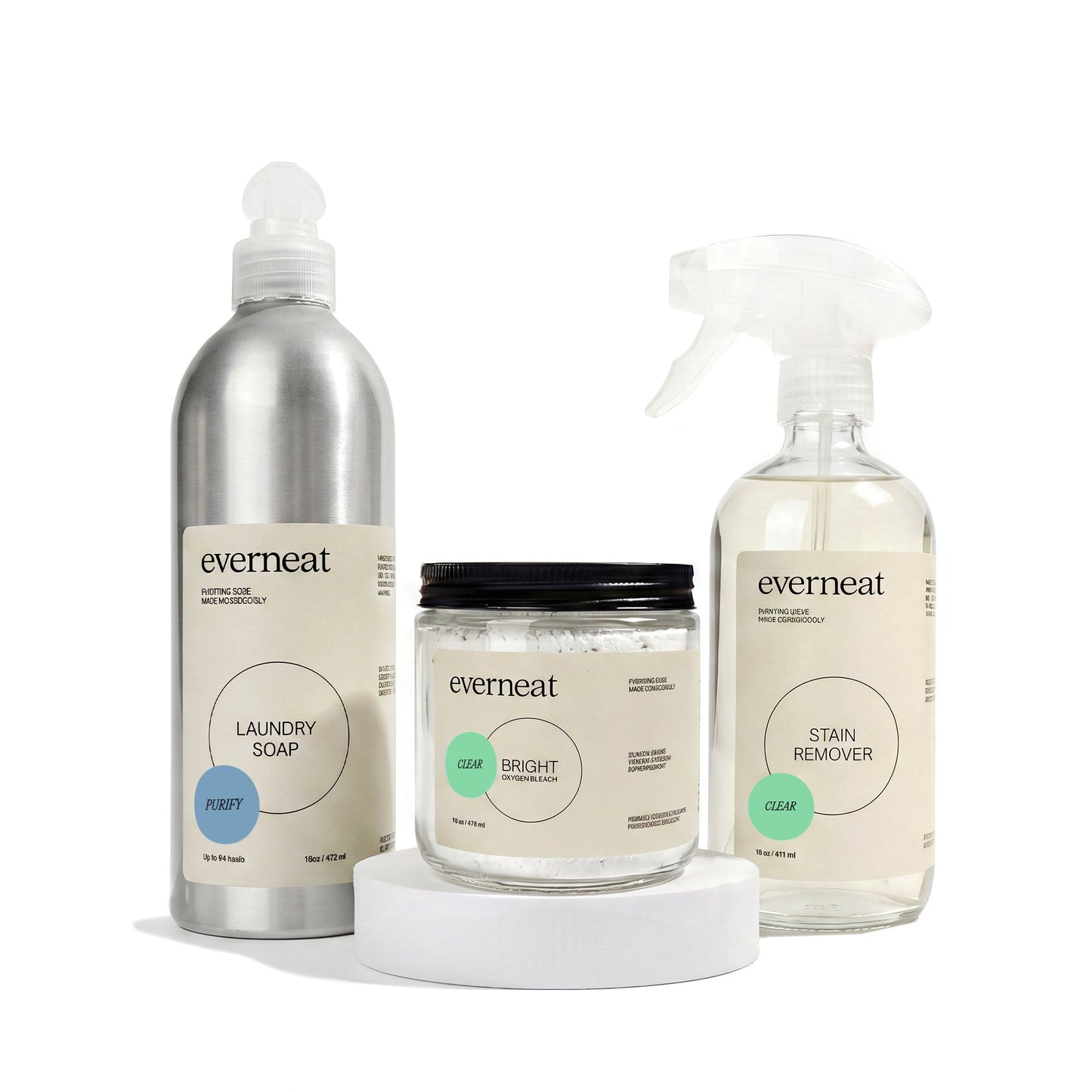 The Laundry Care Collection - PBP Glass Set (3-piece)