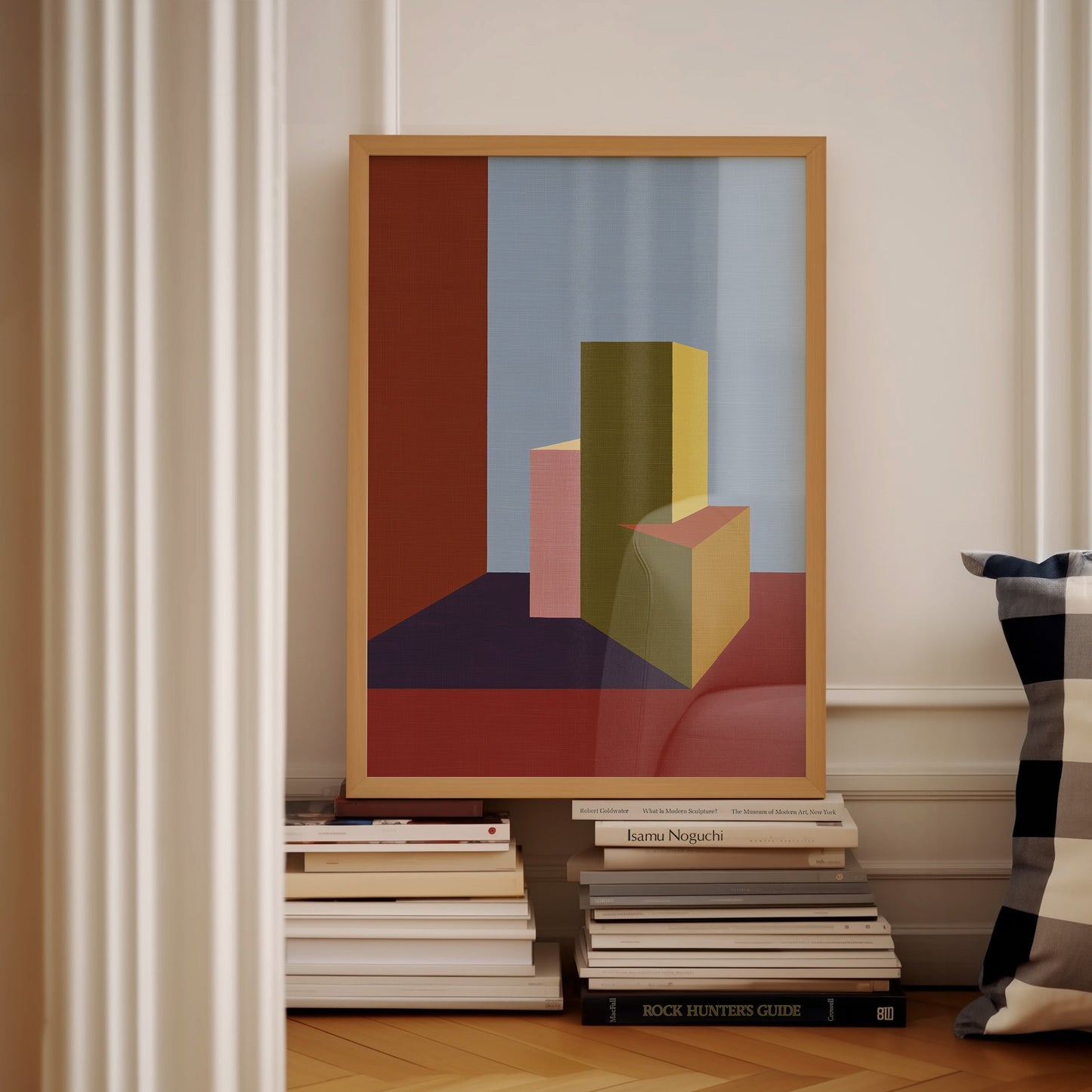 Form and Structure No. 06 — Geometric Abstract Art Print