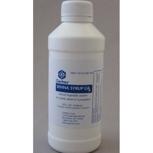 Geritrex Senna Syrup Grx - 8.oz