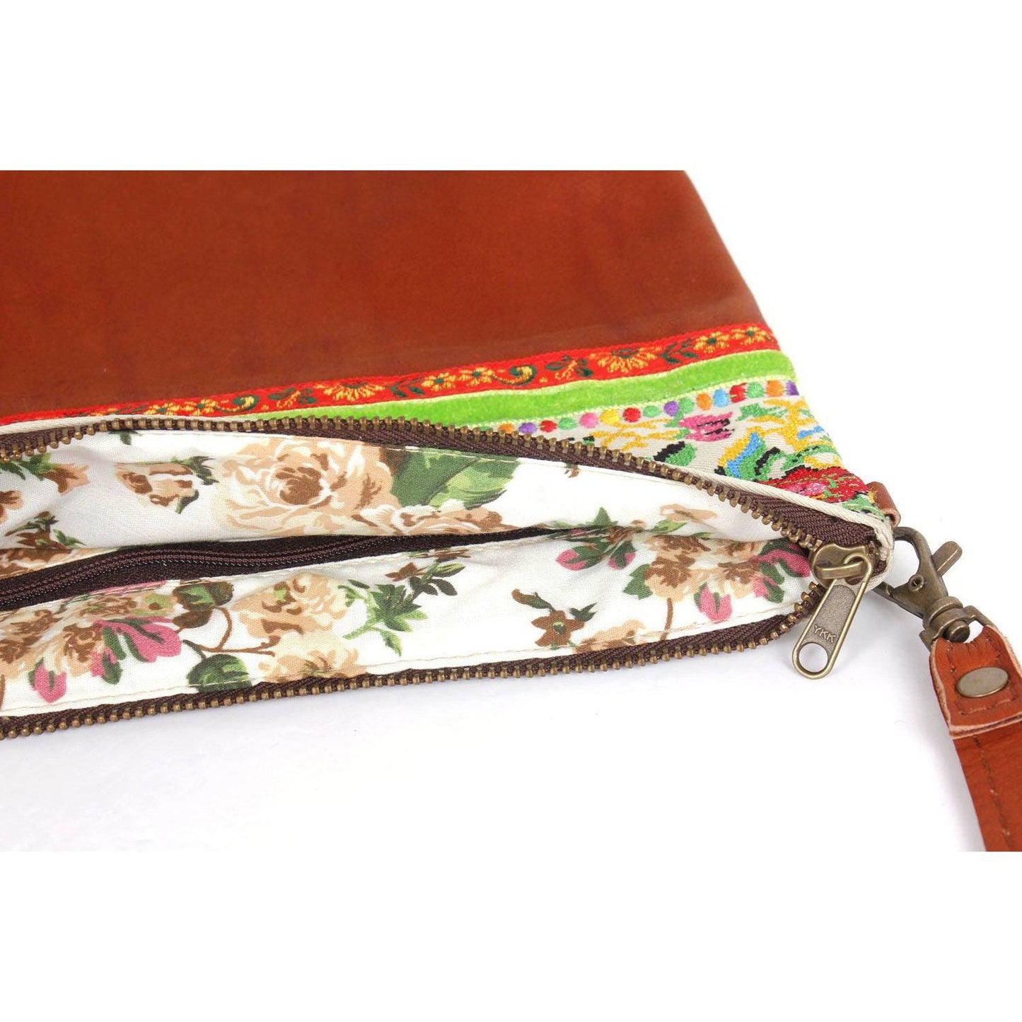 Havana Embroidered Flower Crossbody Bag - Thailand