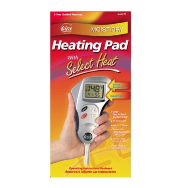 Cara Heating Pad, With Select Heat, Moist/Dry