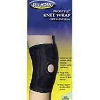 Bell-Horn ProStyle Knee Wrap Open Patella In Black