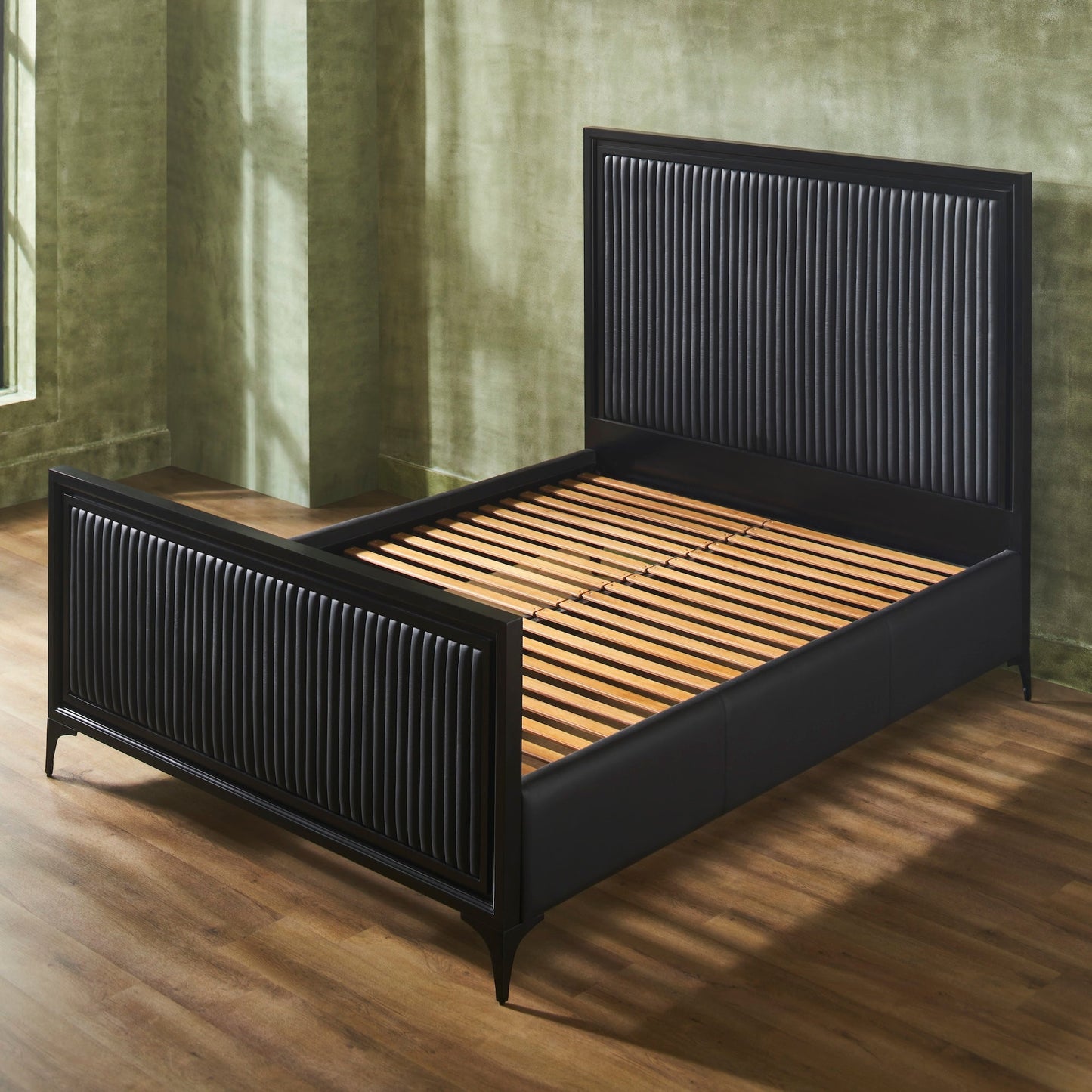 Stanford Leather Bed Stead