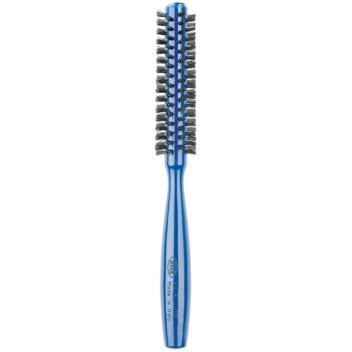 Ariel Blue Italian 3ME Round Boar Bristle Hair Brush