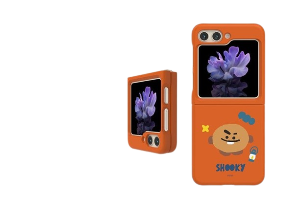 BT21 Baby Green Planet Galaxy Z Filp5 Slim Case